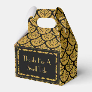 Ballotins Balances de sirène Art déco - Black & Gold Merci