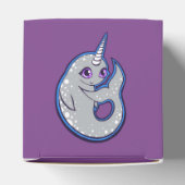 Ballotins Baleine à narval gris avec points d'encre concepti (Haut)