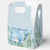 Ballotins Baleine Bleue Sous La Mer Boy Anniversaire (Ouvrir)