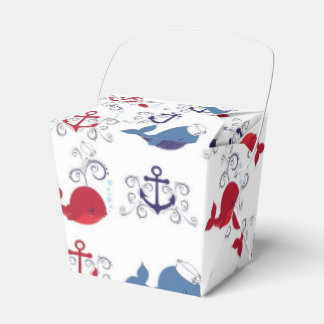 Ballotins Baleines rouges et bleues et Ancres