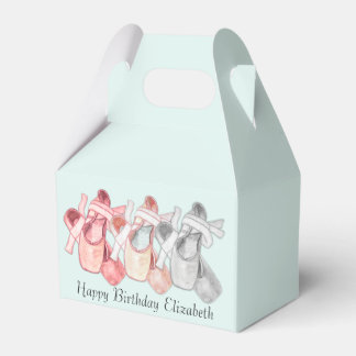 Ballotins Ballerina Anniversaire Rose Toe Chaussures Balloti