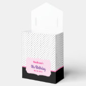 Ballotins Ballerina avec robe rose fête d'anniversaire (Ouvert)