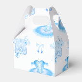 Ballotins Ballet bleu Anniversaire Chaussures Tutu & Pointe (Arrière)