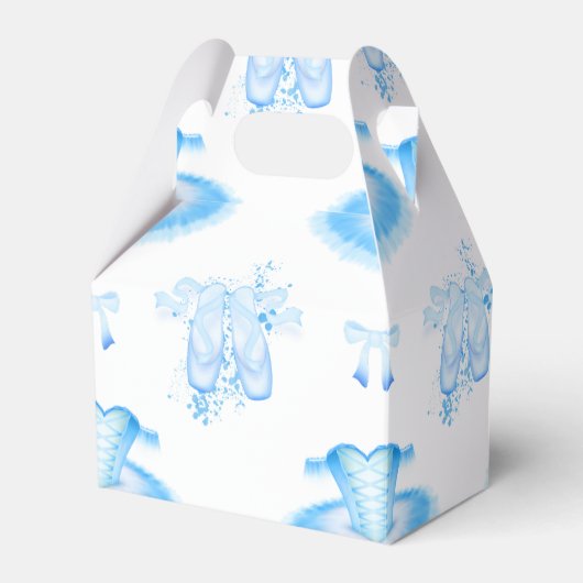 Ballotins Ballet bleu Anniversaire Chaussures Tutu & Pointe (Verso)