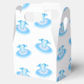 Ballotins Ballet bleu Anniversaire Tutu Aquarelle (Ouvert)