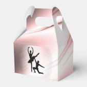 Ballotins Ballet Couple Danse Accent rose (Arrière)