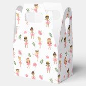 Ballotins Ballet Pink Ballerinas Motif dansant (Ouvert)