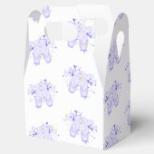 Ballotins Ballet violet Anniversaire Pointe Chaussures (Ouvert)