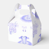 Ballotins Ballet violet Anniversaire Tutu & Pointe Chaussure (Arrière)