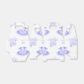 Ballotins Ballet violet Anniversaire Tutu & Pointe Chaussure (Déplié)