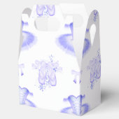 Ballotins Ballet violet Anniversaire Tutu & Pointe Chaussure (Ouvert)