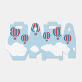 Ballotins Ballons À Air Chaud Au-Dessus Des Nuages (Déplié)