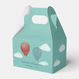 Ballotins Ballons à air chaud peint Mariage personnalisé