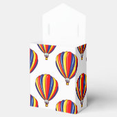 Ballotins Ballons à air chaud; Rouge, Bleu, Jaune (Ouvert)