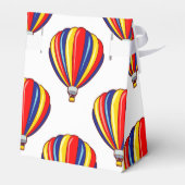 Ballotins Ballons à air chaud; Rouge, Bleu, Jaune (Arrière)