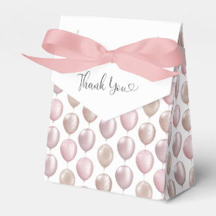 Ballotins Ballons bleus Merci d'anniversaire