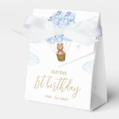 Ballotins Ballons Bleus Teddy Bear Anniversaire (Verso)