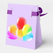 Ballotins Ballons colorés - Bonne fête (Arrière)