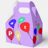 Ballotins Ballons d'anniversaire Green Cupcake Merci Nom (Recto)