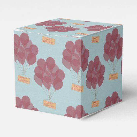 Ballotins Ballons d'anniversaire heureux (Verso)