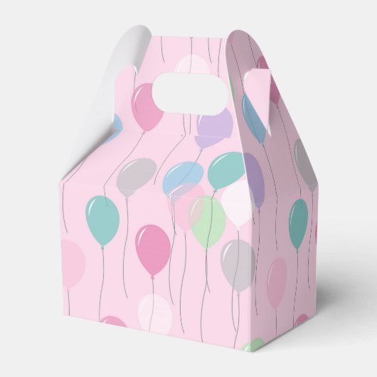 Ballotins Ballons d'anniversaire mignon Motif sur Arrière - (Arrière)