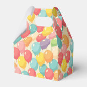 Ballotins Ballons de fête de différentes couleurs (Arrière)