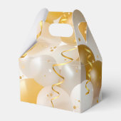 Ballotins Ballons d'or et blanc Gable Party (Arrière)