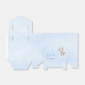 Ballotins Ballons d'ours en peluche bleu Brown bébé (Déplié)