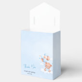 Ballotins Ballons d'ours en peluche bleu Brown bébé (Ouvert)