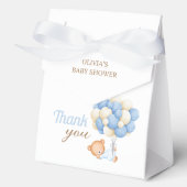 Ballotins Ballons en Teddy mignonette bébé garçon douche Mer (Recto)