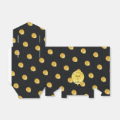 Ballotins Ballons Noir & Or Ballotin du 50e anniversaire (Déplié)