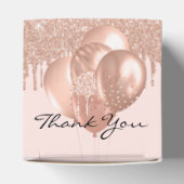 Ballotins Ballons roses en or rose Quinceanera (Haut)