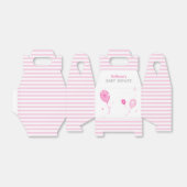 Ballotins Ballons roses mignons Baby shower Ballotin 🎀 (Déplié)