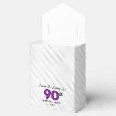 Ballotins Balloon d'argent violet Parties scintillant Faveur (Ouvert)