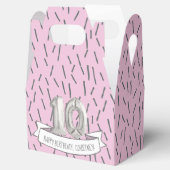 Ballotins Balloon rose et gris Filles 10e anniversaire (Ouvert)