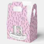 Ballotins Balloon rose et gris Filles 13e anniversaire (Ouvert)