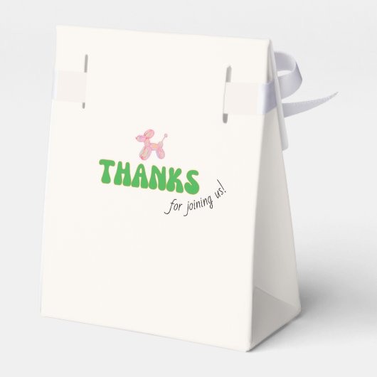 Ballotins Balloon rose fête animal 3e anniversaire fête (Arrière)