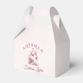 Ballotins Balloon rose poussette bébé fille musulmane Aqiqah (Arrière)