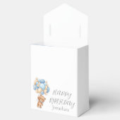 Ballotins Balloon Teddy Attendre Anniversaire Garçon Bleu Fa (Ouvert)