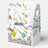 Ballotins Balloons Confetti Partie Sloth Streamers (Ouvert)