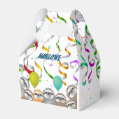 Ballotins Balloons Confetti Partie Sloth Streamers (Verso)