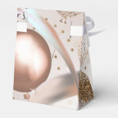 Ballotins Balloons Pailletés Rose Gold pour Fête d'Anniversa (Arrière)