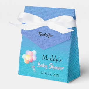 Ballotins Balloons Pastel, Baby shower de Merci Turquoise
