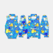 Ballotins Ballotin 3 GABLES bleu-canards-n-points (Déplié)