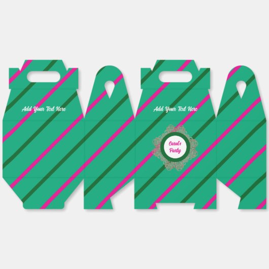 Ballotins Ballotin 5 Vert(rose vert) RFPMDesigns ©️ 2024 (Déplié)