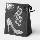 Ballotins Ballotin à billes et talons Disco Noir & Argent (Arrière)