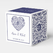 Ballotins Ballotin à coeur bleu Talavera (Verso)