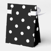 Ballotins Ballotin À petits pois noir et blanc classique (Arrière)