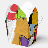 Ballotins Ballotin Abstrait jaune (Ouvert)