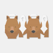 Ballotins Ballotin animal Brown de l'ours blanc (Déplié)